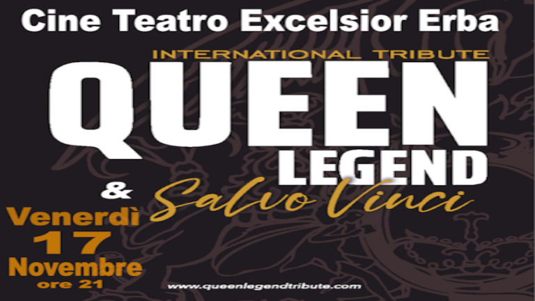 QUEEN LEGEND Tribute Band Teatro Excelsior Erba CO Crafnm It