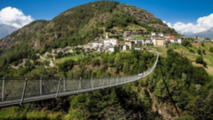 Il Ponte Tibetano in Val Tartano